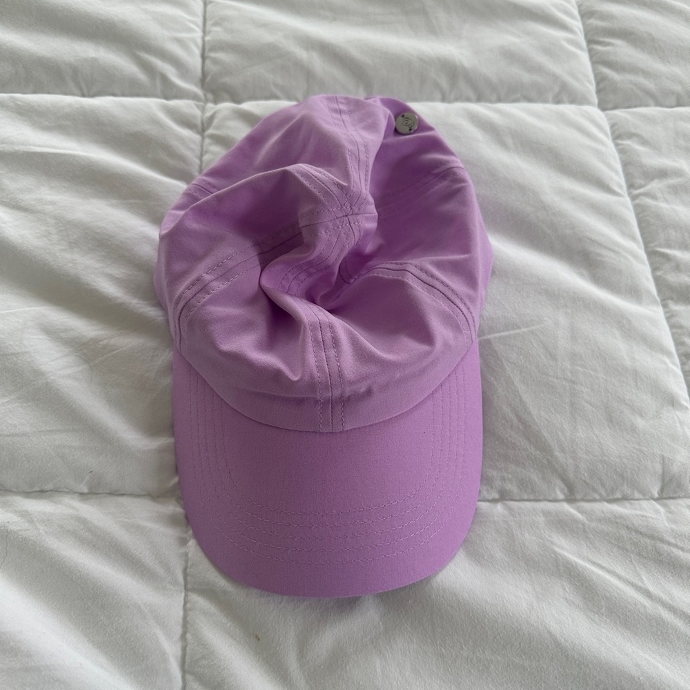 Purple Athletic Workout Hat, OS